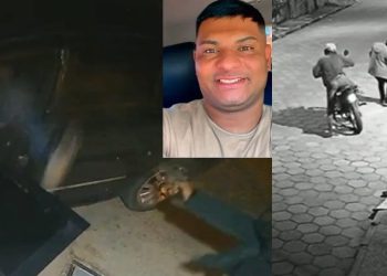 Cenas fortes: vídeo mostra momento da execução de empresário na porta de casa