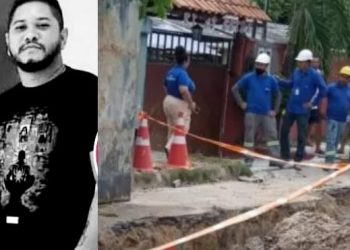 Funcionário da Águas de Manaus morre soterrado em obra