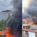 Famílias vítimas de incêndio em Manaus vão para abrigo: ‘só salvei os documentos’