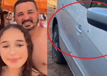 Tragédia: pai, mãe e filha de 15 anos são encontrados mortos no veículo da família