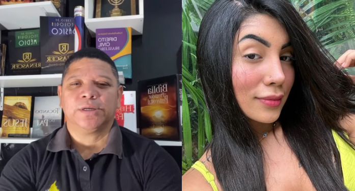 ‘Pastor do Diabo’: Primo de Isabelly Aurora diz que ela trocou de igreja após apóstolo ficar do lado da atual do ex dela