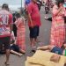 Vídeos: motoqueiro empina roda, acerta moto em menina e também fica ferido na Compensa