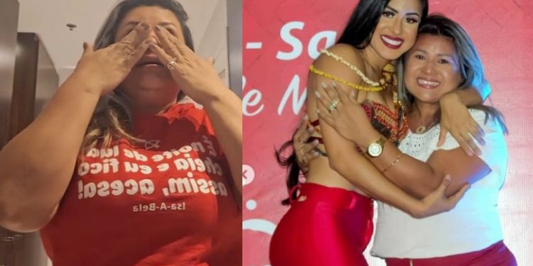 Vídeo: mãe de Isabelle Nogueira chora após paredão do BBB: ‘coração transborda gratidão’