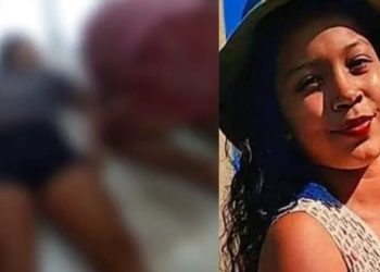 Vídeo forte: mãe se agarra ao corpo da filha executada no Amazonas 