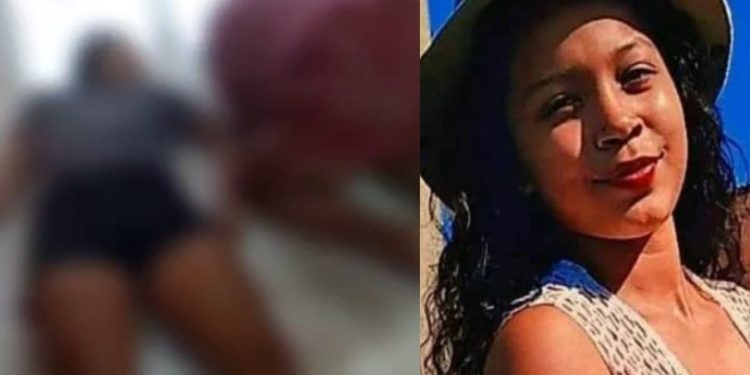 Vídeo forte: mãe se agarra ao corpo da filha executada no Amazonas