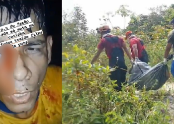 Antes de ser esquartejado em Manaus, vítima foi filmada por assassinos: ‘Sou traidor, sou covarde’