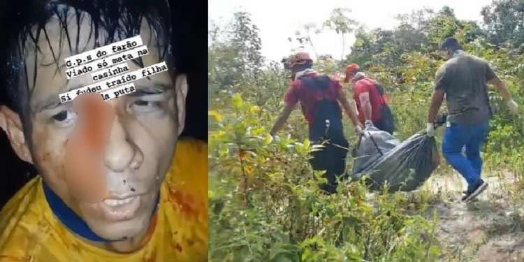 Antes de ser esquartejado em Manaus, vítima foi filmada por assassinos: ‘Sou traidor, sou covarde’