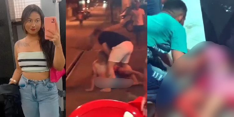 Vídeo mostra jovem ‘banhada’ em sangue após levar facadas da colega de trabalho em bar; ela morreu