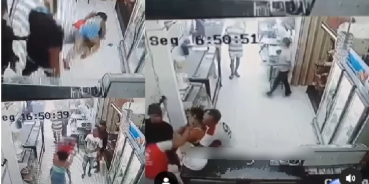 Antes das 7h, mulheres vão pra porrada em padaria no interior do AM: ‘Por causa do pão doce do padeiro’