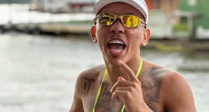 Lucas Picolé pulou no rio para fugir da polícia e mandou apagar nova rede social