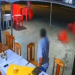 Vídeo mostra cliente sendo executado com vários tiros em restaurante e funcionária sendo atingida; veja