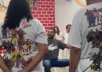 Pastor invade terreiro para levar ‘palavra de Deus’ e desafia pai de santo: ‘Aqui é duelo’; vídeo