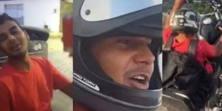 Vídeo: jovem grava vídeo bêbado pouco antes de empinar moto, bater em alternativo e morrer 