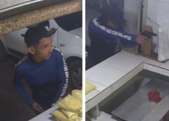 ASSISTA: Recebendo só no pix, vendedor de farinha no Japiim entrega farinha pra assaltante