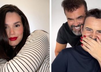 Maquiadora faz maquiagem em si e fica idêntica ao próprio pai