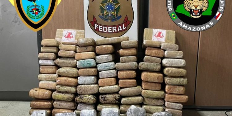 Peru e Brasil se unem para fazer apreensão de drogas no interior do Amazonas