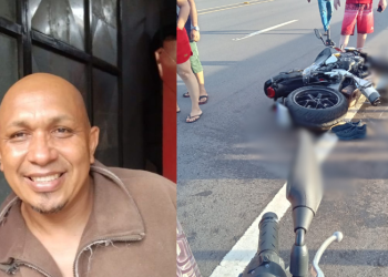 Motociclista perde o controle da moto e morre ao bater em dente de dragão na AM-070