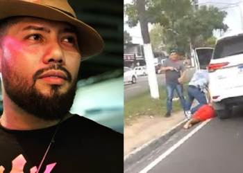 Vídeo: Cantor de forró é preso com 30 kg de maconha em carro de luxo na Cidade Nova