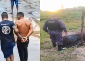Bizarro: Homem é preso por matar e depois carbonizar corpos no interior do Amazonas