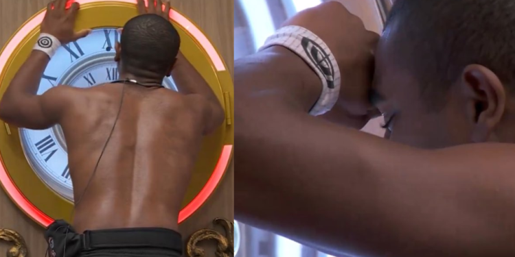 Vídeos: Davi tenta apertar botão de desistência no BBB e Isabelle e Boninho acalmam o baiano