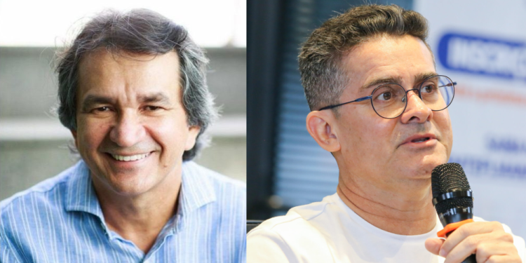 Publicitário Sabá Noronha é visto na PF durante operação contra áudio falso contra prefeito