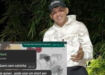 Vaza conversa de forrozeiro foragido com menina de 12 anos em Manaus: ‘gosta assim’ 