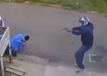 Vídeo mostra pistoleiro matando empresário na rua; assista a cena