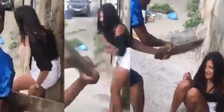Vídeo: ‘blindadinha’ trai facção rival e leva “carinho” para deixar de ser besta