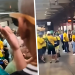 ‘Bolsonaro é nóia!’: Torcedores da Gaviões da Fiel impedem entrada de bolsonaristas em metrô