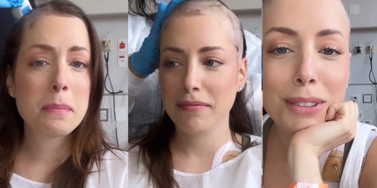 Vídeo: mãe de três filhos, Fabiana Justus raspa o cabelo para enfrentar o câncer: ‘mais forte’
