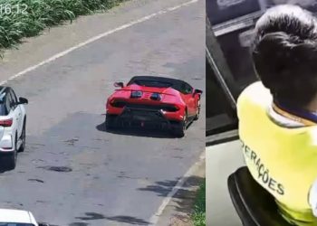 Vídeo: motorista fura pedágio com Lamborghini para não pagar R$ 3,50