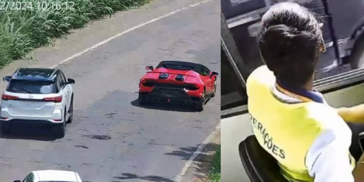 Vídeo: motorista fura pedágio com Lamborghini para não pagar R$ 3,50