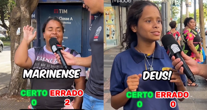 Perfil viraliza mostrando pessoas falando que quem nasce em Manaus é ‘capixaba’ ou ‘alagoano’