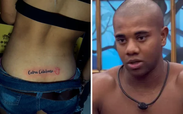 Calma, calabreso: Bordão usado por participante do BBB vira tatuagem