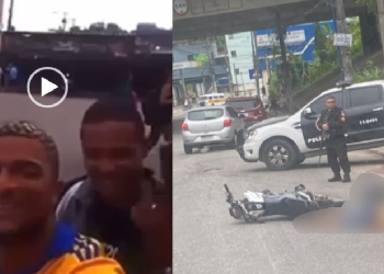 Vídeo: Líder do tráfico, ‘Cabelinho de Abacaxi’, morre pipocado de tiros após ostentar armamento