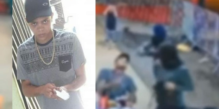 Vídeo mostra pistoleiro executando homem com vários tiros em restaurante lotado; veja