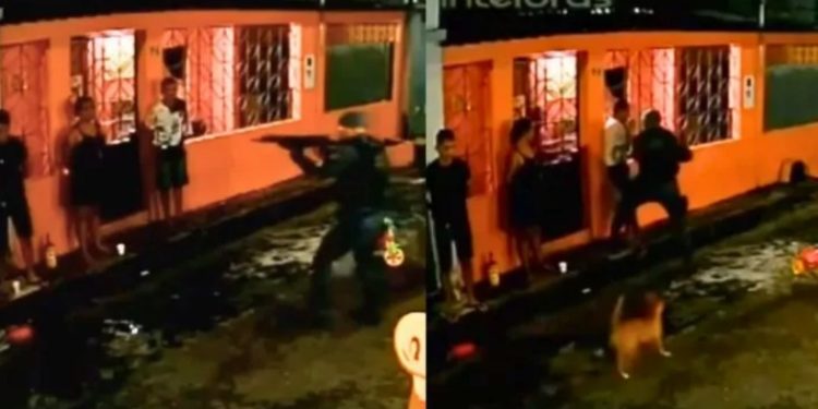 Vídeo: policiais filmados agredindo moradores em Manaus são afastados da PM