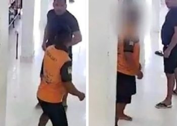 Policial à paisana agride ambulante no Amazonas e dá até tapão nele