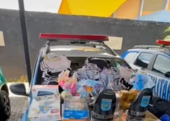 Quadrilha de Manaus é presa após roubo de R$ 10 mil em loja de brinquedos em Goiânia