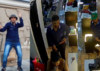 Vídeo: Em Manaus, suspeito de roubar loja faz dancinha no ‘Tik Tok’ com a mesma roupa usada no crime
