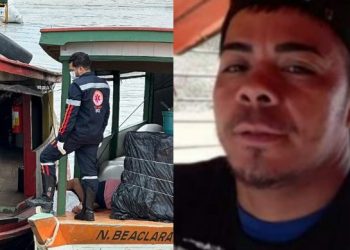 Vídeo mostra “Caboquinho” dando últimos suspiros em barco no rio Juruá 