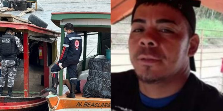 Vídeo mostra “Caboquinho” dando últimos suspiros em barco no rio Juruá 