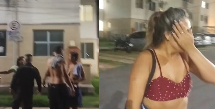 ‘Tu é doido, é?’, dizem vizinhos ao ‘arrocharem’ rapaz que agrediu a namorada em Manaus; veja