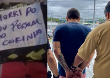 Em Manaus, homem com extensa ficha criminal mata suposto rival e deixa bilhete: ‘Do pessoal do Cokinho’