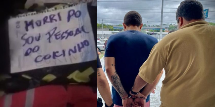 Em Manaus, homem com extensa ficha criminal mata suposto rival e deixa bilhete: ‘Do pessoal do Cokinho’