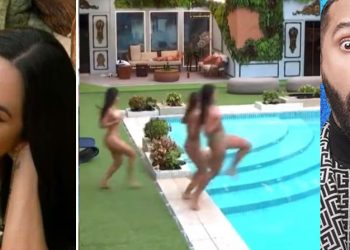 Vídeo: de Isabelle a Gil do Vigor, veja quem já pulou sem roupa na piscina do BBB