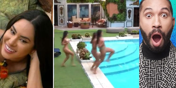 Vídeo: de Isabelle a Gil do Vigor, veja quem já pulou sem roupa na piscina do BBB