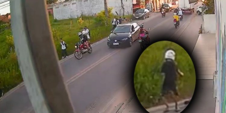Crime Brutal: Estudante é executado ao sair de escola. Assista