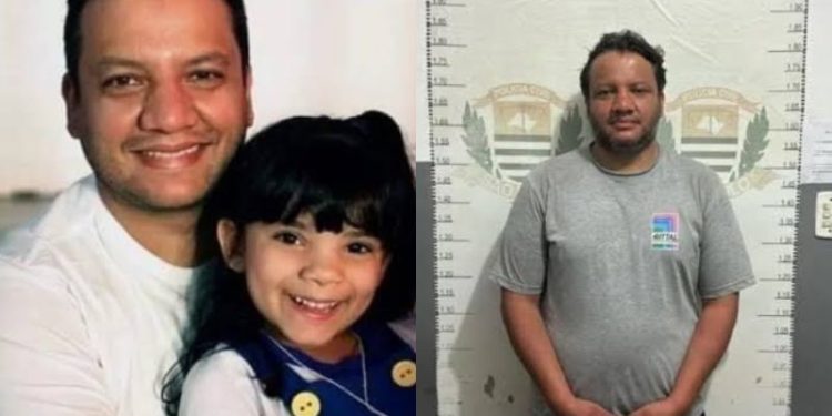 VÍDEO: Homem suspeito de matar a própria filha chega sorrindo na prisão