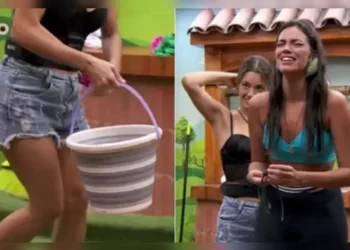 Alane entope vaso do BBB pela quinta vez: ‘todo mundo c@ga’